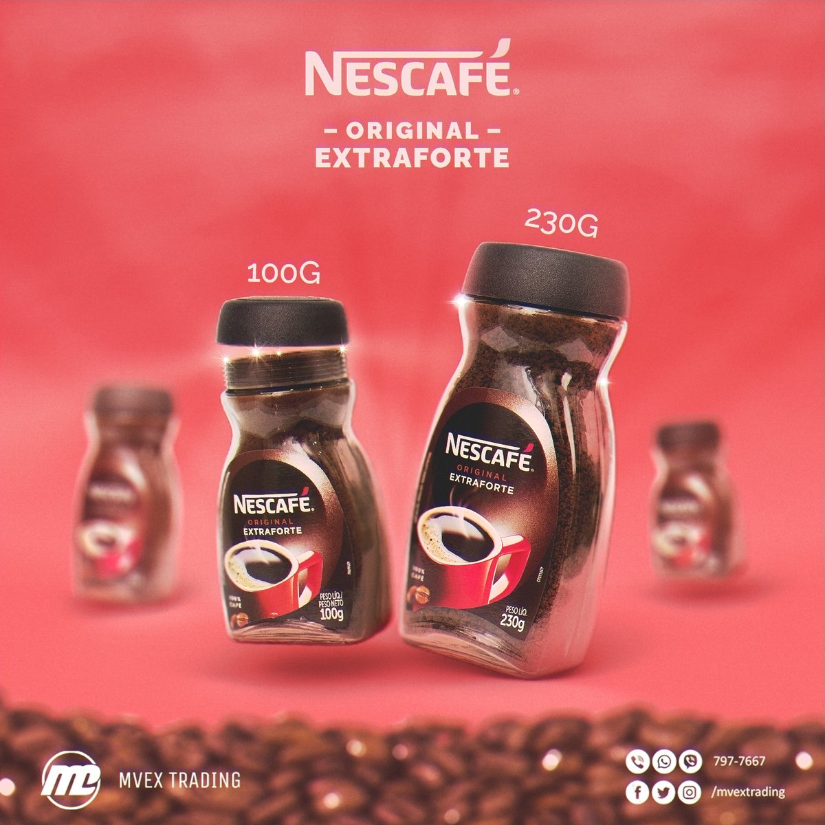 MvexTrading's tweet image. 𝐍𝐞𝐬𝐜𝐚𝐟𝐞 𝐎𝐑𝐈𝐆𝐈𝐍𝐀𝐋 𝐄𝐗𝐓𝐑𝐀 𝐅𝐎𝐑𝐓𝐄 𝐈𝐧𝐬𝐭𝐚𝐧𝐭 𝐂𝐨𝐟𝐟𝐞𝐞 is the extra strong instant coffee, for those who enjoy starting the day with an extra dose of disposition.

#Nescafe #NescafeOriginal #ExtraForte #ExtraStrong #Coffee #CoffeeLover