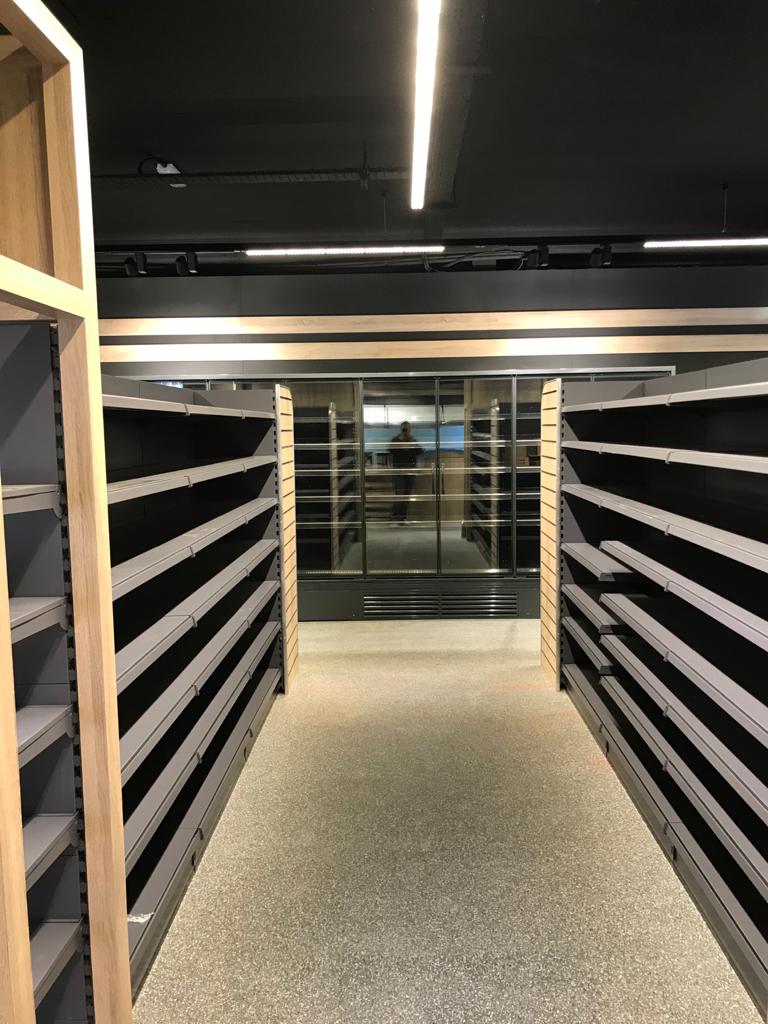 JSBowsher's tweet photo. Another store ready for signage &amp; stock 
#taunton #shopfitting 
#refrigeration #flooring #decoration #shelving #joinery https://t.co/OQ1YA2SGkJ