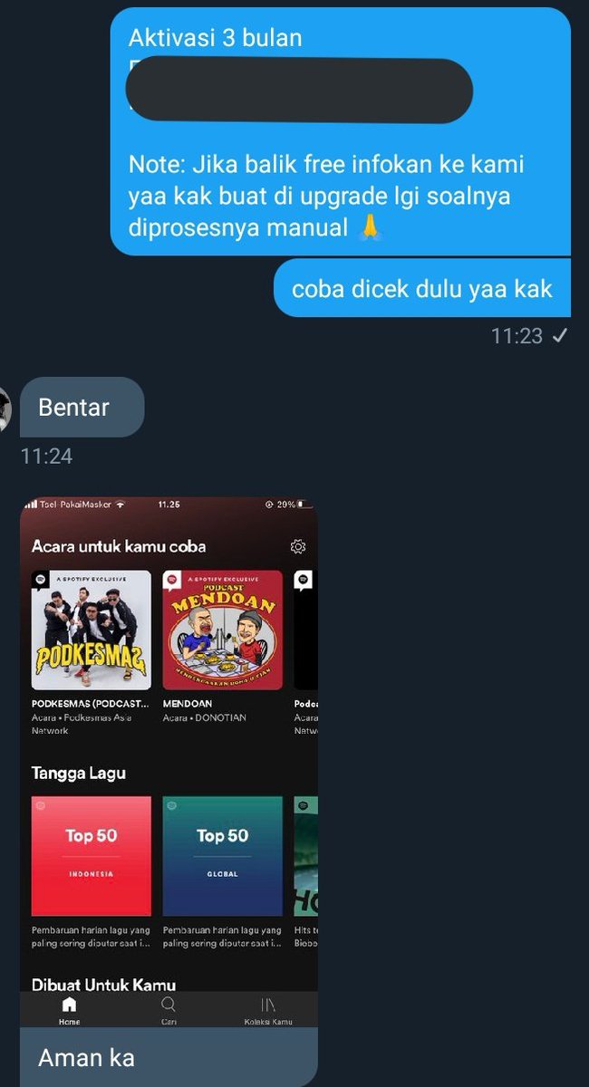 jasablinksbp's tweet photo. 169. Perp. Spotify 3 bulan
170. Perp. Spotify 3 bulan
171. Spotify 3 bulan
172. Scribd Sharing 1 bulan https://t.co/E1FhqMIwRP