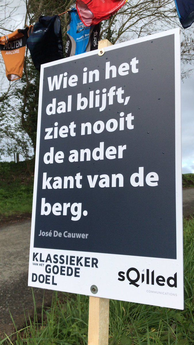 Klassieker van het Goede Doel in Zulte #corona-editie <a href="/josedecauwer/">José De Cauwer</a> <a href="/klassgoededoel/">klassiekergoededoel</a>