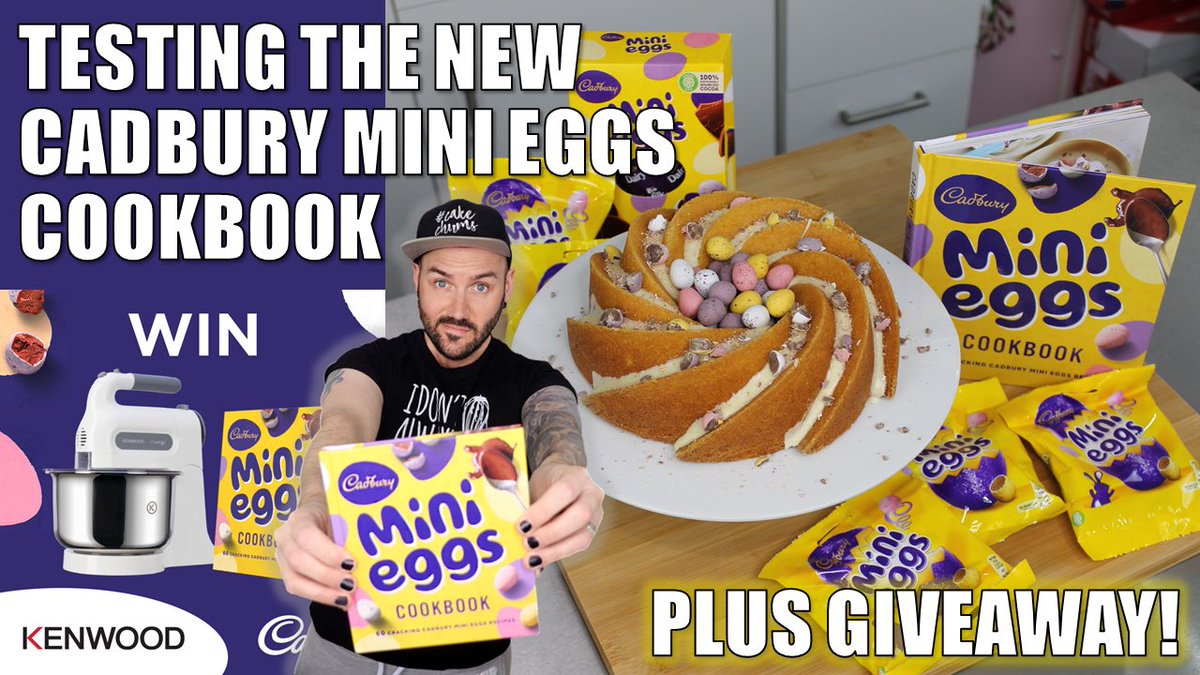 RobBGUK's tweet photo. #ad #gifted
I’m super excited to be teaming up with both @CadburyUK and Kenwood to check out the brand new Cadbury Mini Eggs Cookbook, #haveacrack at one of the delicious recipes AND give ten of you guys the chance to win some amazing prizes!

WATCH NOW: https://t.co/jfd7eYaCyy https://t.co/TQtmbxicQ9