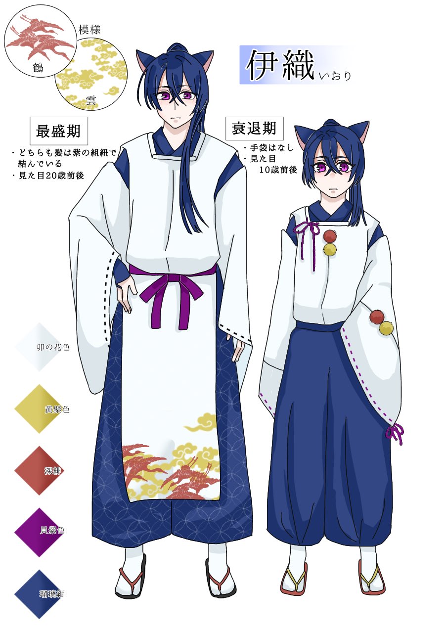 七詩そると 神様と神使 神使組 莉蘭の設定です 衰退期の服装がちゃんと決まったのと 最盛期は色と靴が変わりました T Co Zuk1qgyj1j Twitter