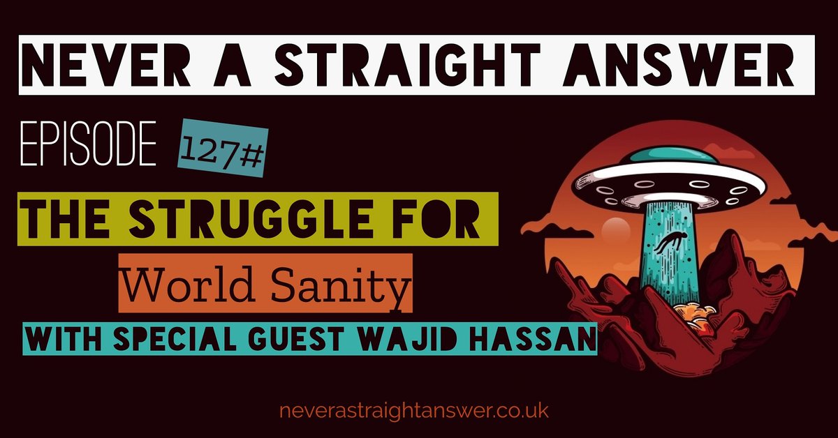 NEW EPISODE 

127# The Struggle for world sanity | with special guest Wajid Hassan 

Wajid joins us for mind blowing, inspiring conversation. 
 
New
anchor.fm/neverastraight…

Spotify
open.spotify.com/show/0noBaIL4C…

Links
linktr.ee/Neverastraight…

#PodernFamily #UFO

Promo 
<a href="/Jennifer_Fink/">Fading Memories podcast</a>