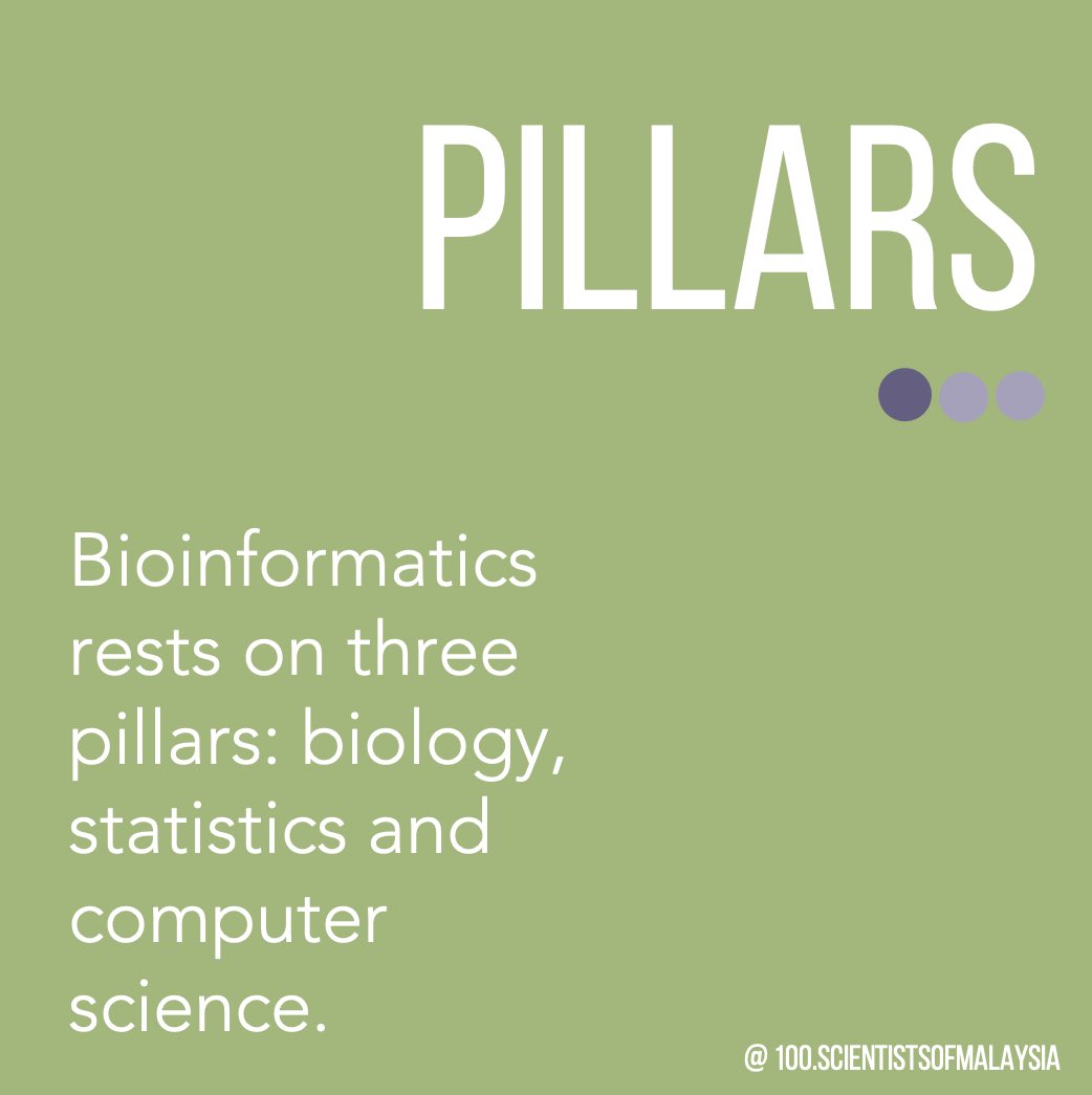 _100SoM's tweet photo. 💻 Bioinformatics rests on molecular biology, statistics, and computer science.

🔬#bioinformatics can be used for drug discovery, diagnostics and disease management💊

💰The cost to #sequence the first human genome🧬 in 2003 was around $3 billion. Now, the cost is around $1000! https://t.co/YMLdKnglRk