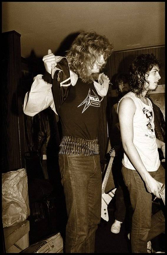 BookOfMetallicA's tweet photo. April 11th, 1983: Before #Metallica's trip to New York to record their debut album, the band decided to move forward without Dave Mustaine. They packed up his gear, drove him to the Port Authority Bus Terminal, &amp; put him on a Greyhound bus bound for Los Angeles. https://t.co/qk01qAAQSB