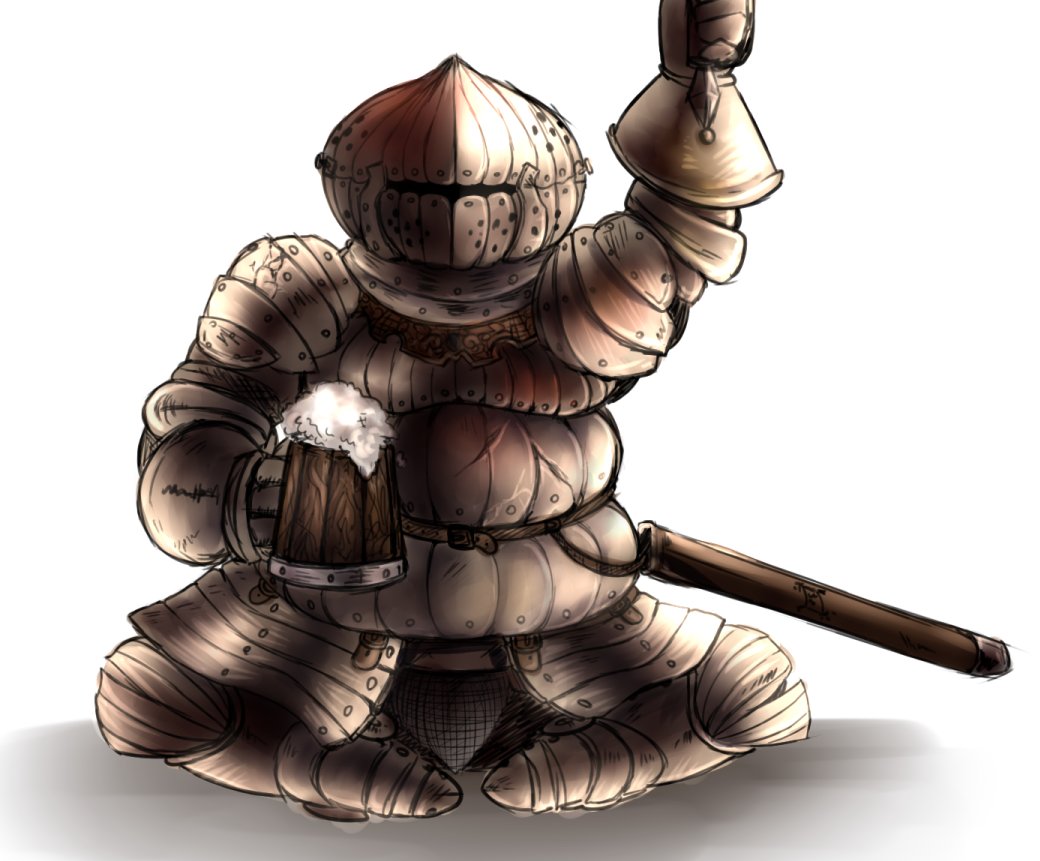 Onion Bro Dark Souls Concept Art