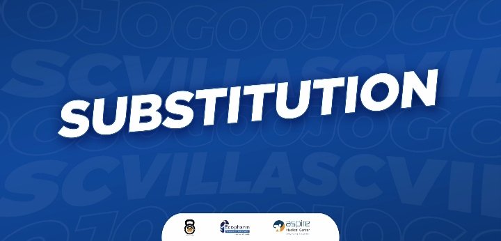 SCVillaJogoo's tweet photo. Kabonge paves way for Masereka.

78'

#NDESCV 0-3[1-3]
#StanbicUgandaCup
#SCV #TheJogoos🔵🔴✌🏾 https://t.co/R1GLlVkMn9