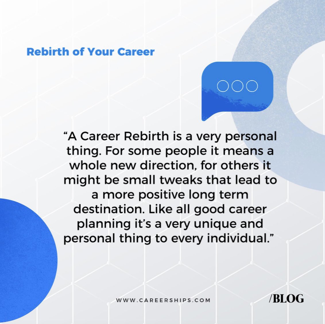 CareershipsLtd's tweet photo. Is It Time For A Rebirth Of Your Career? 🐣 

Read more here: https://t.co/MgTfGK4qoQ

⬇️ Share your thoughts in the comments below! 

Follow our Twitter to stay updated with all things career!

#career #sunday #birth #unique #new https://t.co/43kJ9bCqkV