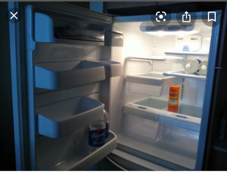 capo221side's tweet photo. Me opening the fridge 10 times a day knowing there is nothing there https://t.co/WHtkC19T9z