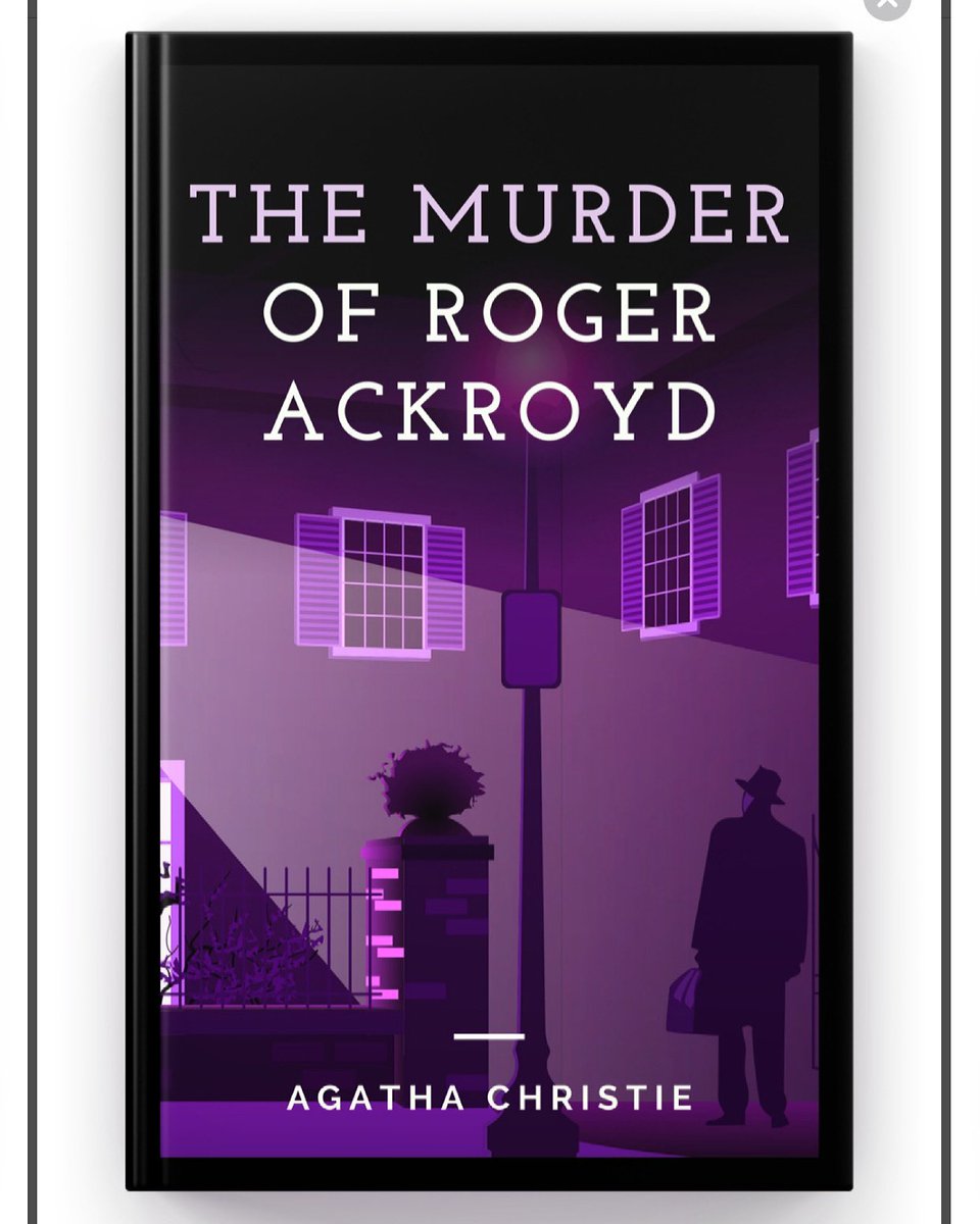 Jack L. Hatton (@jacklhatton) on Twitter photo Not sure why this cheap knock-off/out of copyright version of #TheMurderOfRogerAckroyd by <a href="/agathachristie/">Agatha Christie</a> on the <a href="/AppleBooks/">Apple Books</a> store has gone for the purple filter version of #TheExorcist poster for its cover! 😂🤣 Not sure why this cheap knock-off/out of copyright version of #TheMurderOfRogerAckroyd by <a href="/agathachristie/">Agatha Christie</a> on the <a href="/AppleBooks/">Apple Books</a> store has gone for the purple filter version of #TheExorcist poster for its cover! 😂🤣