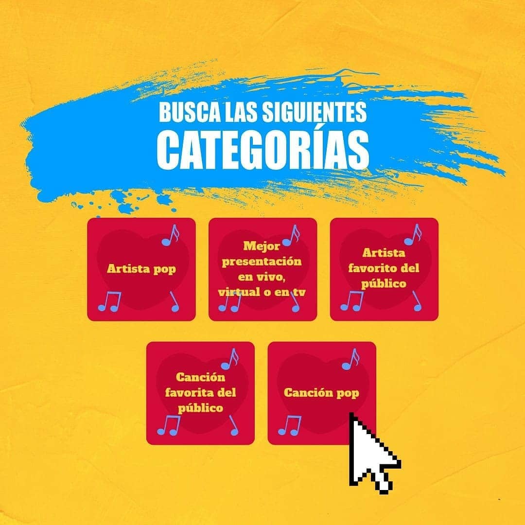 sebasxcnco's tweet photo. Vamos a votar por @sebastianyatra en los #PremiosNuestraTierra 🙌🏼, ingresa a https://t.co/lIUB0VMOvI y vota en las categorías:
✅ Artista favorito del público
✅ canción favorita del público
✅ Canción pop
✅ Artista pop
✅ Mejor presentación en vivo

Tenemos hasta el 7 de mayo🙌🏼 https://t.co/L07f2YhZHC