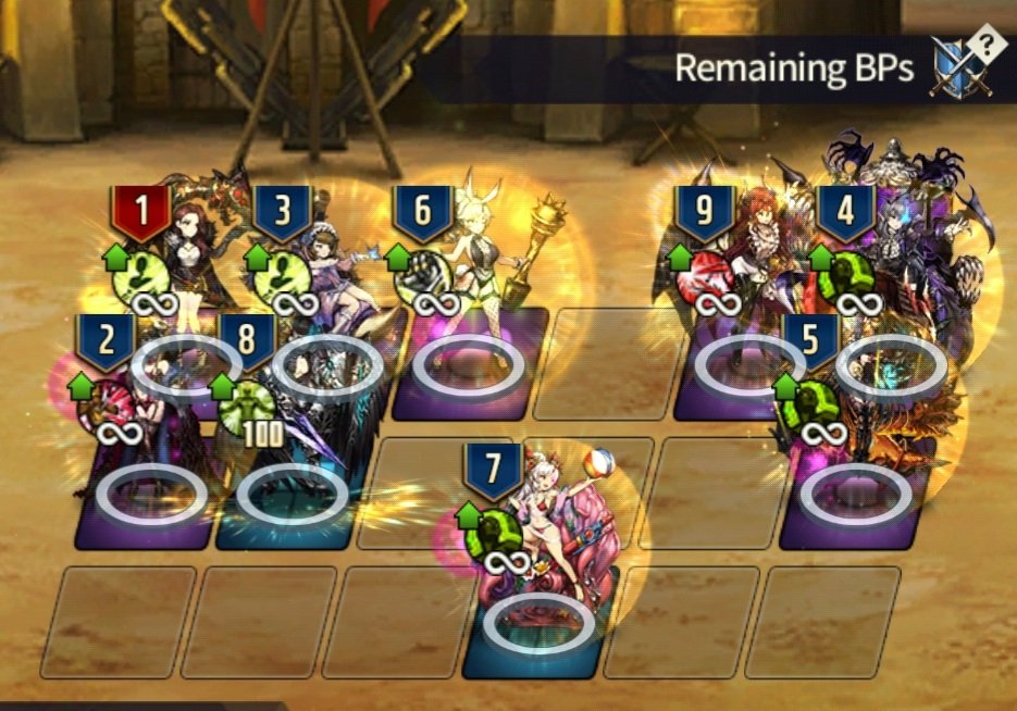 leth_bot's tweet photo. @BraveNineGlobal when everyone keeps running warrior/supporter focused spells in guild war... 😬😭

#bravenine #browndust #guildwar https://t.co/8Oj8NP70hx