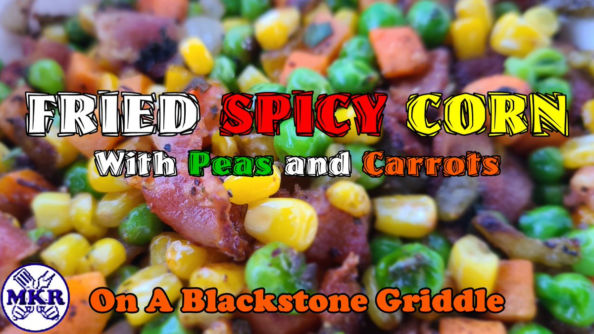ManKitchenToo's tweet photo. Fried Spicy Corn with Peas Carrots Green Chile and Bacon https://t.co/AKQgXBE44K via @YouTube #BlackstoneGriddle #FriedCorn #ManKitchenRecipes https://t.co/8N2vvIM4i4