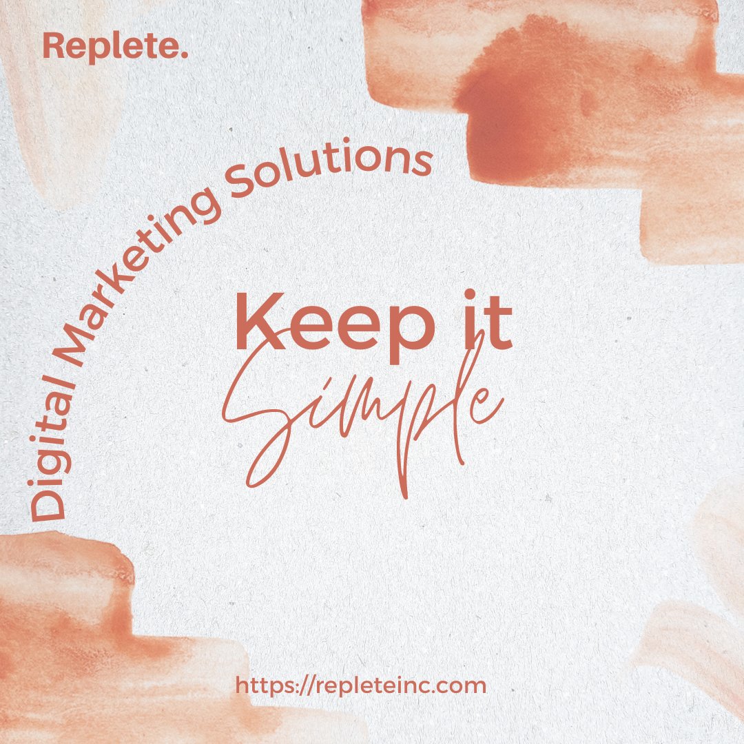 RepleteInc's tweet photo. Keep it simple.
https://t.co/0Upa7d58w0 https://t.co/px1aPDhQ2d