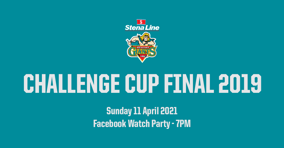 BelfastGiants's tweet photo. Donβt forget to join us on Facebook at 7pm tonight as we look back at the full 2019 Challenge Cup Final ππ
π https://t.co/V2G8vg4afY
#WeAreGiants #CCFinal19 https://t.co/th5hIbCNcR