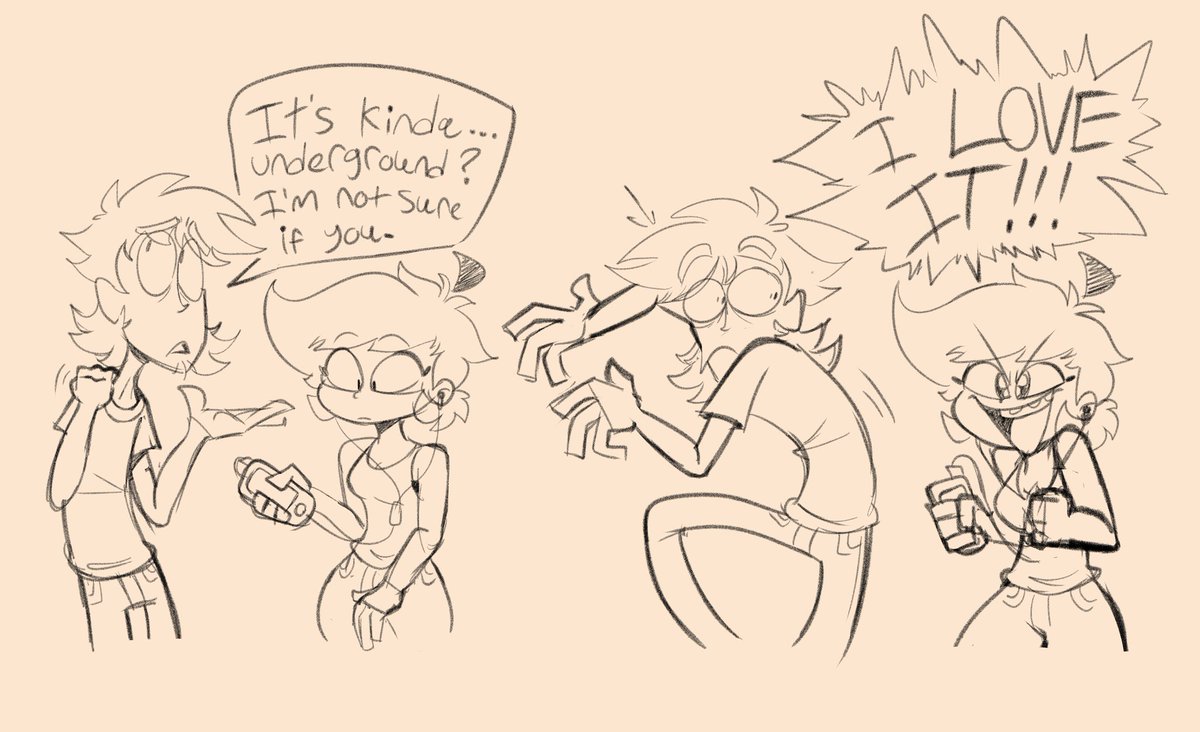 Doodles you'll never get context for 