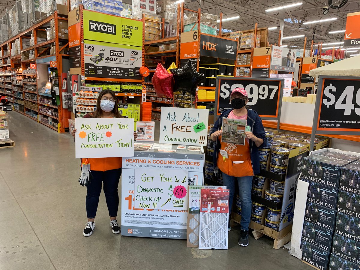 Summers almost here. It’s a great time to get your HVAC system tune up along with great specialty services at Home Depot in Costa Mesa. <a href="/JeffKellerHD/">Jeff Keller</a> @jeanettepevans @downeypackerfan <a href="/RyanGriffinTHD/">Ryan Griffin</a> @amy_b_diaz <a href="/partida_maritza/">Maritza Partida</a>