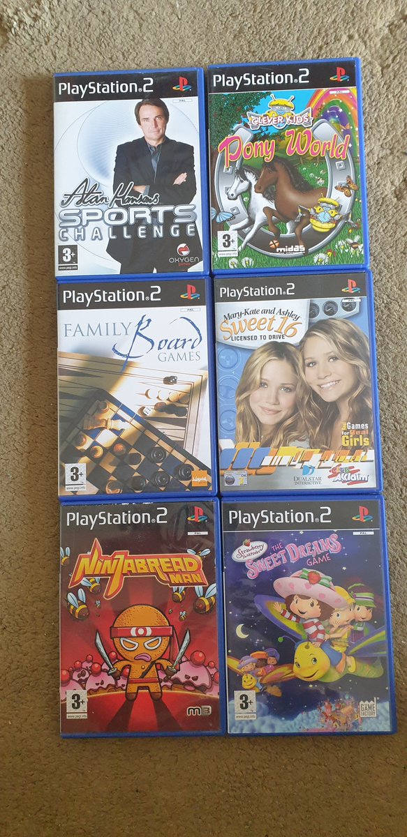 HowittSimon's tweet image. A few more PS2 games added to the collection last week - in the first picture there's some I needed (including a limited edition Call Of Duty 3 I'd not heard of and another Phoenix gem) and in the second picture there's some nobody really needed :-D