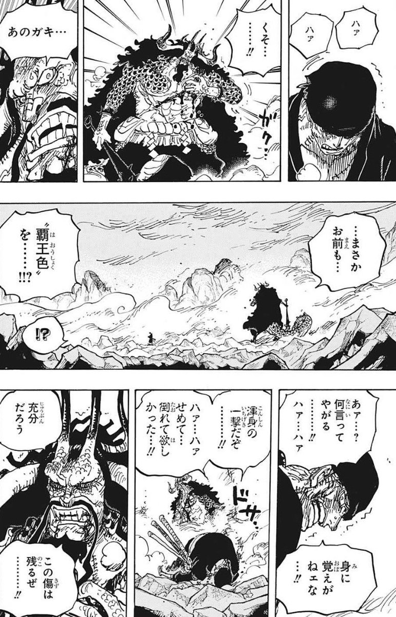 ワンピース 意外なところからゾロの覇王色覚醒が確定 アキサメのゆるライフ