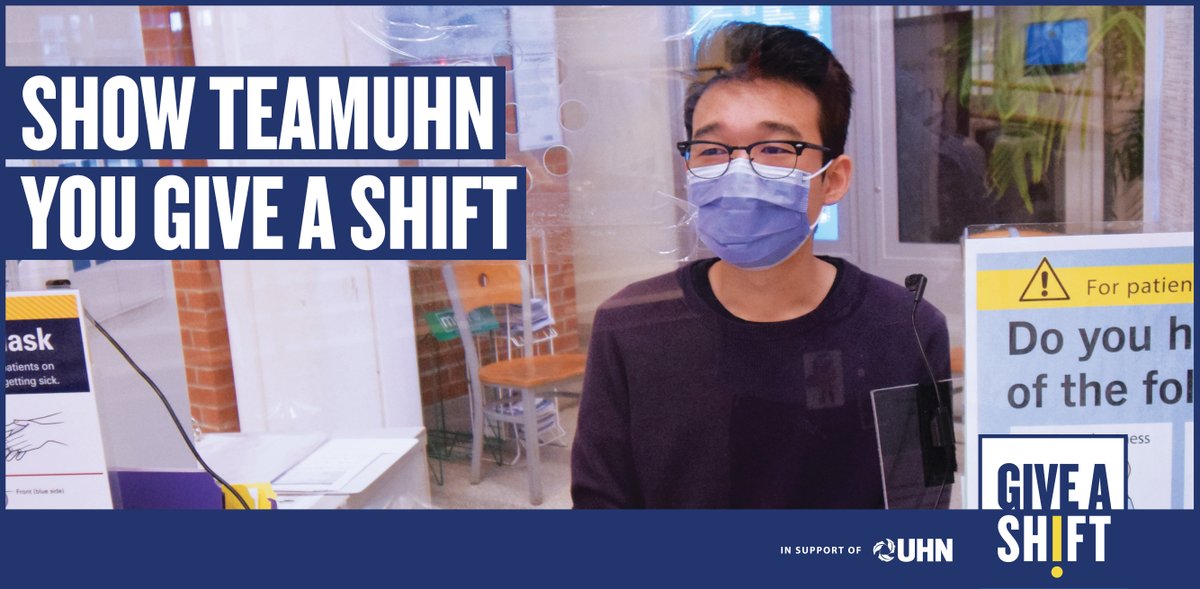 uhnfoundation's tweet photo. #UHNGiveAShift may only give you a small taste of what it is like to step into the shoes of a healthcare worker, but you'll make a big impact by participating in this first-of-its-kind fundraising event.

Register today ➜ https://t.co/mZITUemaOU

@UHN https://t.co/XYy3VB9yXI