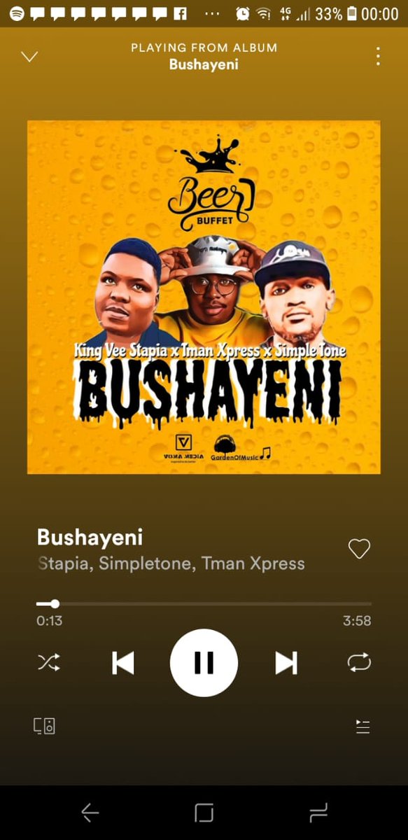 KingVeeStapia's tweet photo. Please retweet
Thank you to everyone for streaming and tweeting about the song. For every radio station playing and planning to play it, for all the artists involved.
#bushayeni https://t.co/pYbHfu9jNE