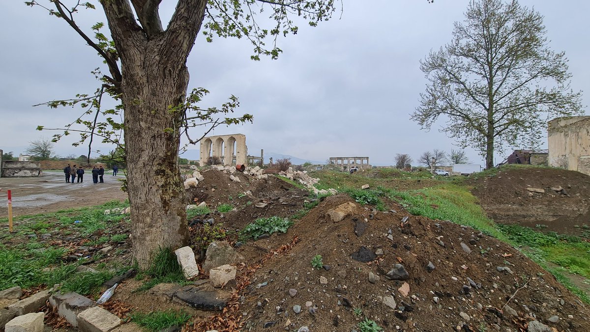 HikmetHajiyev's tweet photo. Urbicide is a term which literally translates as "violence against the city". Liberated city of Agdam which entirely ruined and looted as a result of Armenia's 30 years long vandalism is clear illustration of #URBICIDE. #Agdam is referred as  the 'Hiroshima of the Caucasus'. https://t.co/v4H3GaMS25