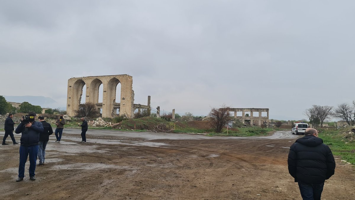 Urbicide is a term which literally translates as "violence against the city". Liberated city of Agdam which entirely ruined and looted as a result of Armenia's 30 years long vandalism is clear illustration of #URBICIDE. #Agdam is referred as  the 'Hiroshima of the Caucasus'.