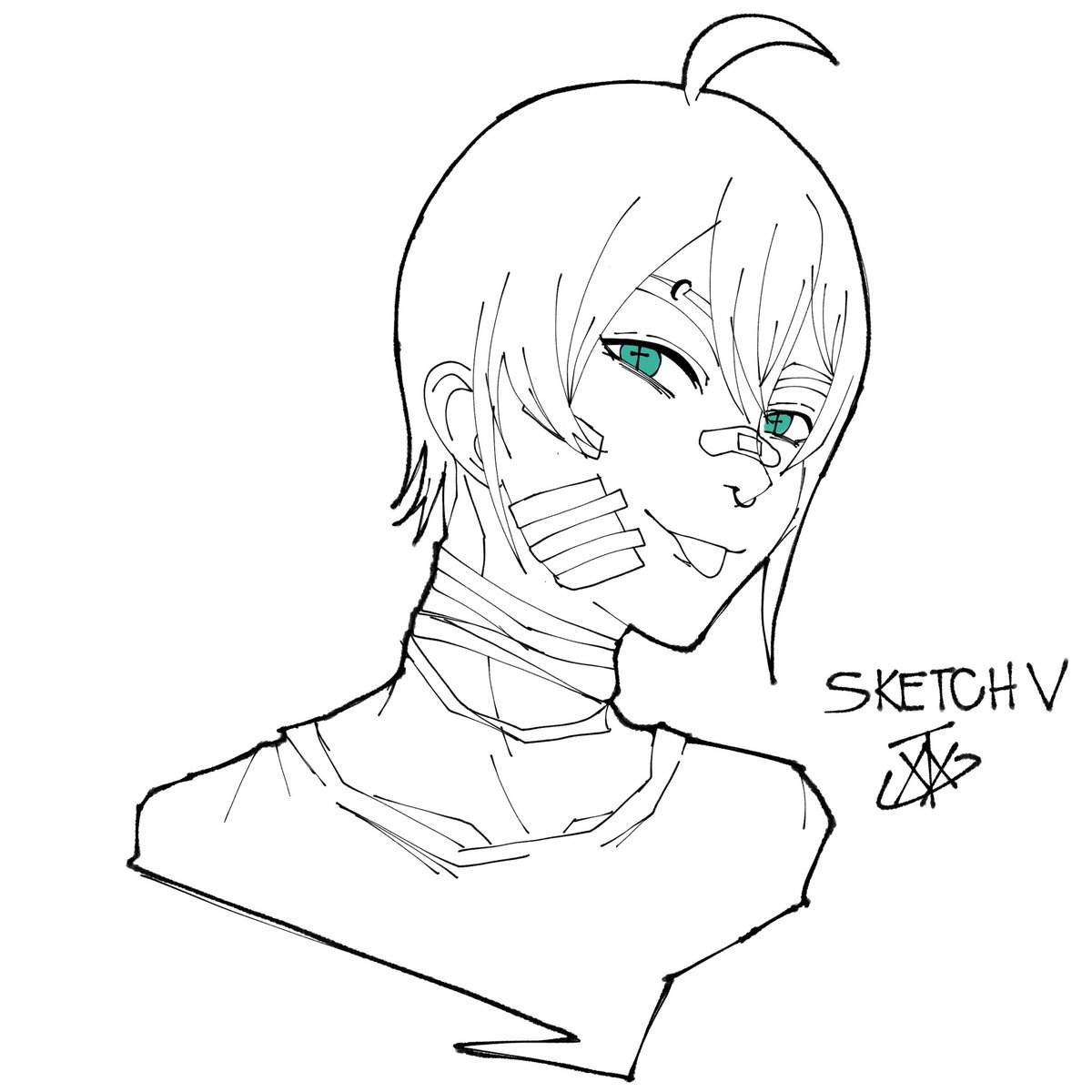 XJrmn's tweet photo. 「再スケッチ」Lukas

—
https://t.co/zPhLlSxV96

#digitaldrawing #digitalarts #digitalartist  #animeoc #sketch #digitalsketch #originalcharacter https://t.co/7gdtCjlIYM