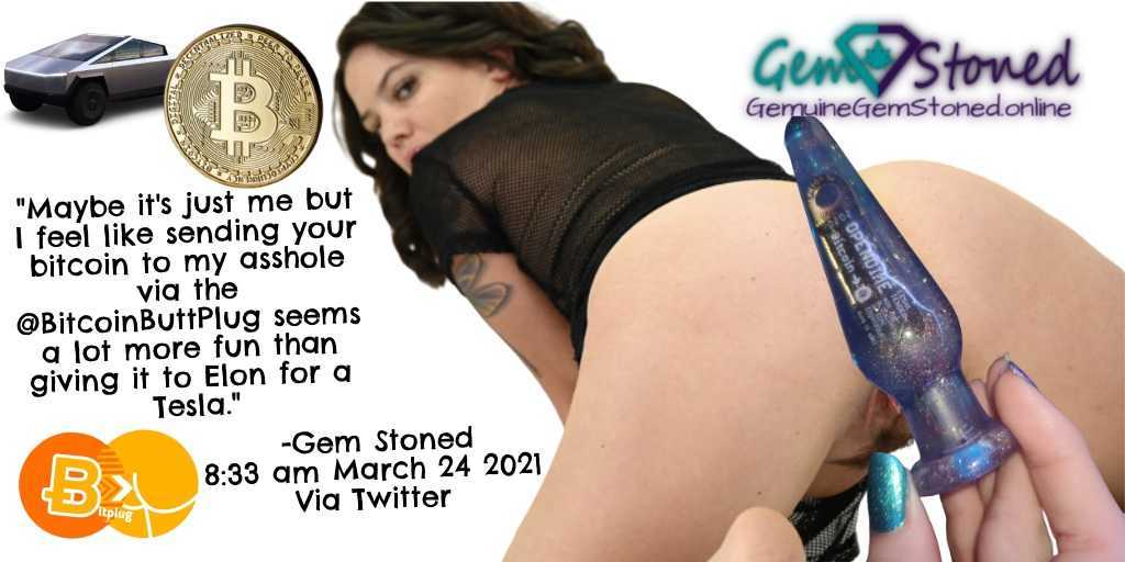 Gem_Stoned's tweet photo. #bitcoin #buttplug #AssSats https://t.co/O9u1gaCOJ8