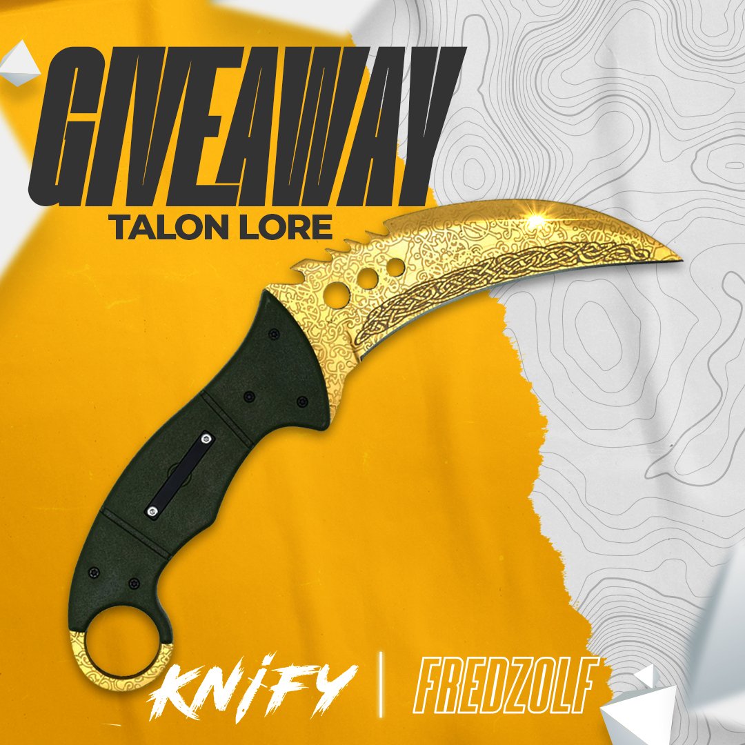 FredZolf's tweet image. Hello ici,
Tu veux pouvoir récupérer ce superbe objet qui fera de toi une personne a la pointe de la mode ?
Rien de plus simple !
RT + FOLLOW @KnifyGG rt @FredZolf
TAS LE 17/04.
Bonne chance a tous !