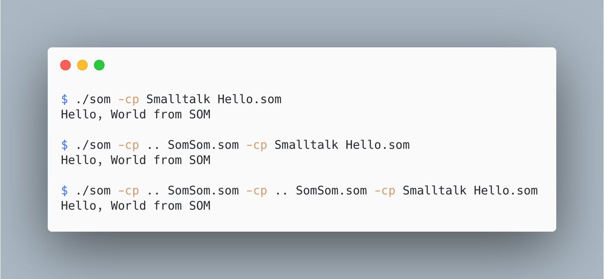 Why implementing SomSom, a Metacircular SOM you may ask?

Because a language implemented in itself is a thing of beauty. It's fun. It's exiting. 🤩🤓

github.com/SOM-st/SOM/pul…