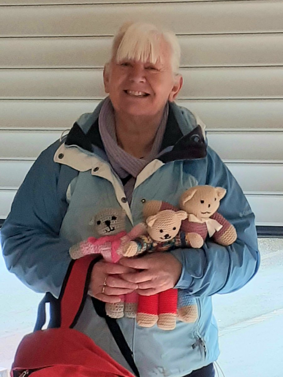 President Kathryn packing for the "Buddy Bag" charity project.  Visit: buddybagfoundation.co.uk