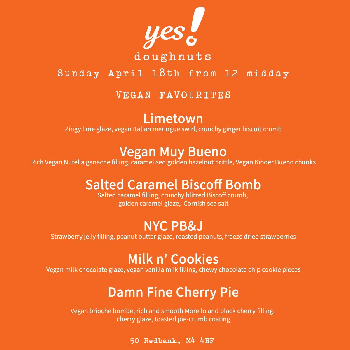 The 7 day countdown to reopening weekend at <a href="/GRUBMCR/">GRUB</a> begins NOW. We can’t wait to see you guys this time next week down in the <a href="/RedBankProject/">The Red Bank Project</a> urban garden 🧡🍩🧡🍩🧡