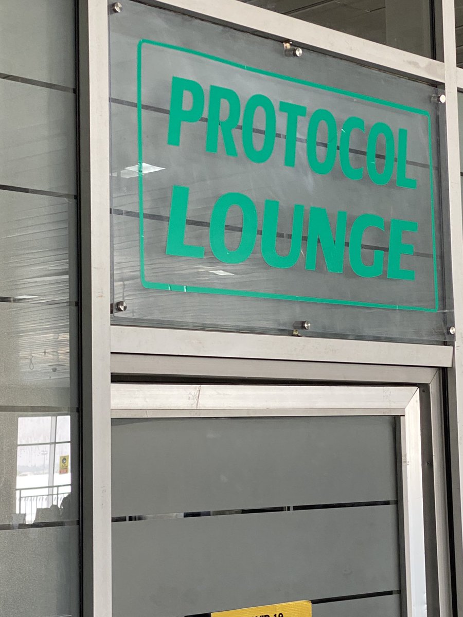 ... I am struggling to understand why ‘special lounges’ exist for our ‘leaders’ &amp; other senior public office holders.. 

...is it an extension of the colonial infrastructure or there’s some rationale for this.   And all the sirens .. 

Please share your thoughts..