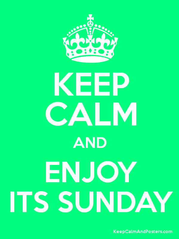fdcmail's tweet photo. #Keepcalm #Enjoy #Sunday #tencalma #disfruta #EsDomingo https://t.co/hKaGLKdDNy