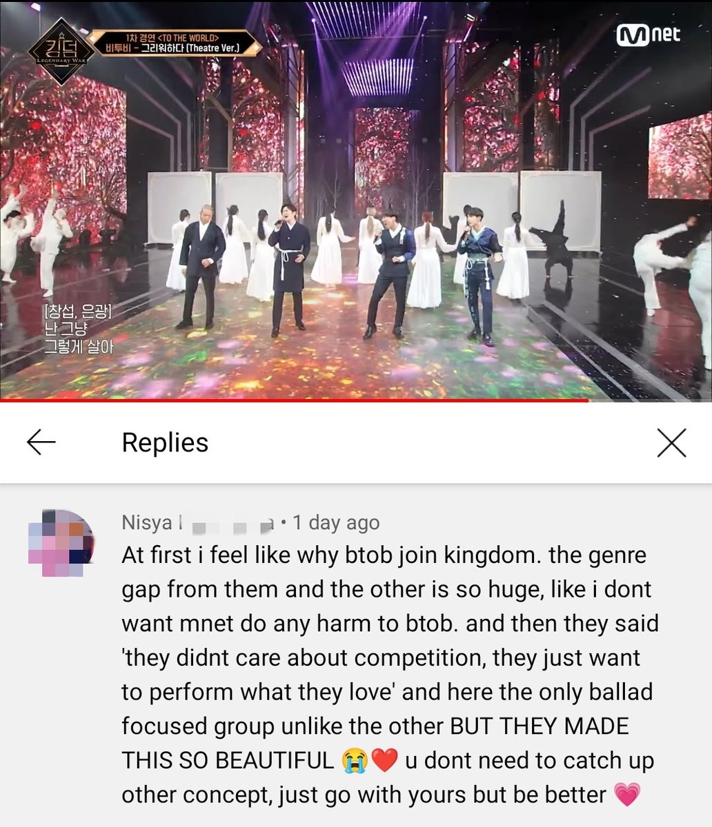"the genre gap from them is so huge..." #BTOB_ON_KINGDOM