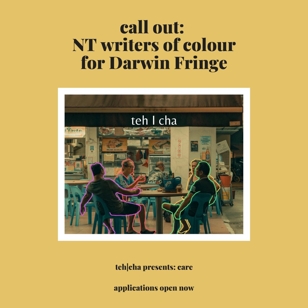 we're here and we're looking for writers of colour based in or from the #northernterritory to read their work as part of our launch event in July! all chosen writers will be paid.

forms.gle/YJDrF6EVCWcsHe…
