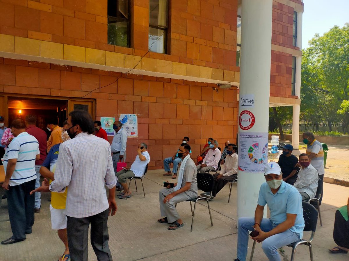 ANI on Twitter "'Tika Utsav' was observed at several workplaces in the