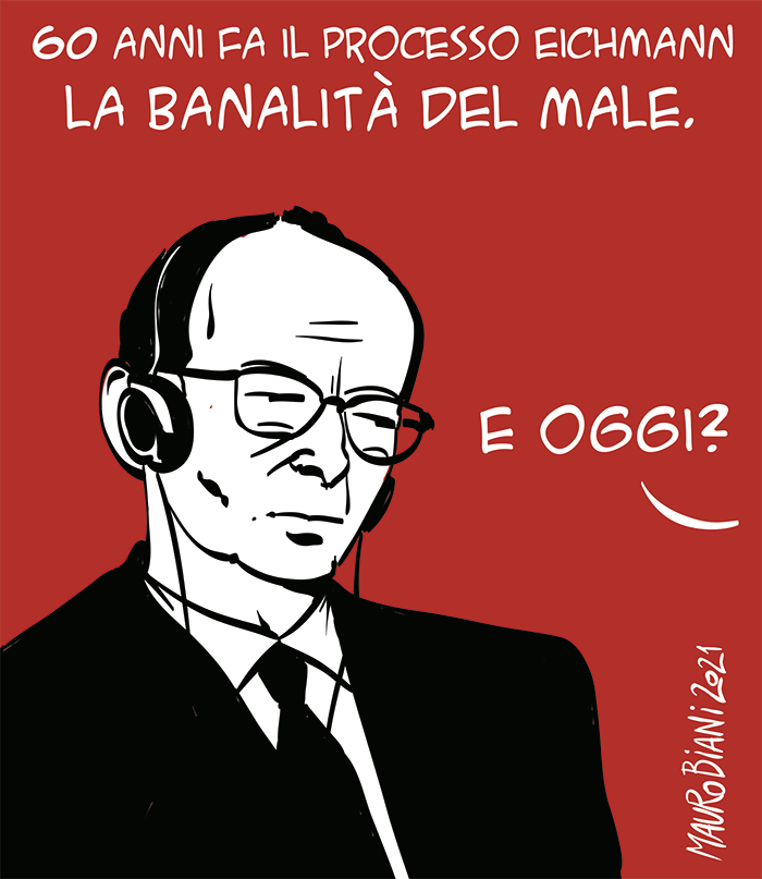 #Labanalitàdelmale #HannaArendt
60 anni fa il processo #Eichmann
Oggi su <a href="/repubblica/">Repubblica</a>