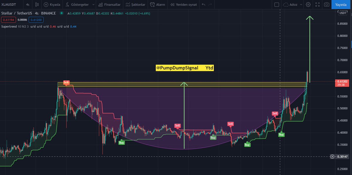 PumpDumpSignal's tweet photo. öngörümüzdür. hadi bakalım..
#XLM #XLMUSDT #xlmcoin #stellarcoin #stellar #Bitcoin https://t.co/SReTC6eLqA