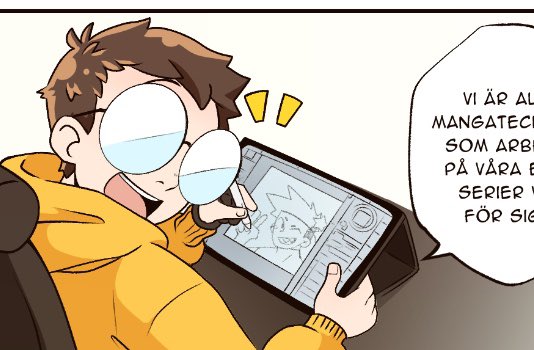 Recently made and posted my first mini-comic to the Nosebleed Studio app and you best believe I sneaked in a tiny Akie there ?