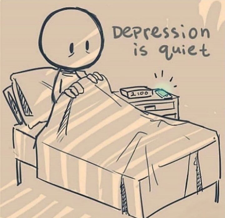 AkilaSilva8's tweet photo. Depression is quiet
And much like a mask. People hide it with a smile
Nobody can detect it. But yourself
The cheerier you are,the less they will suspect.
#deression https://t.co/7wjQezJEPb