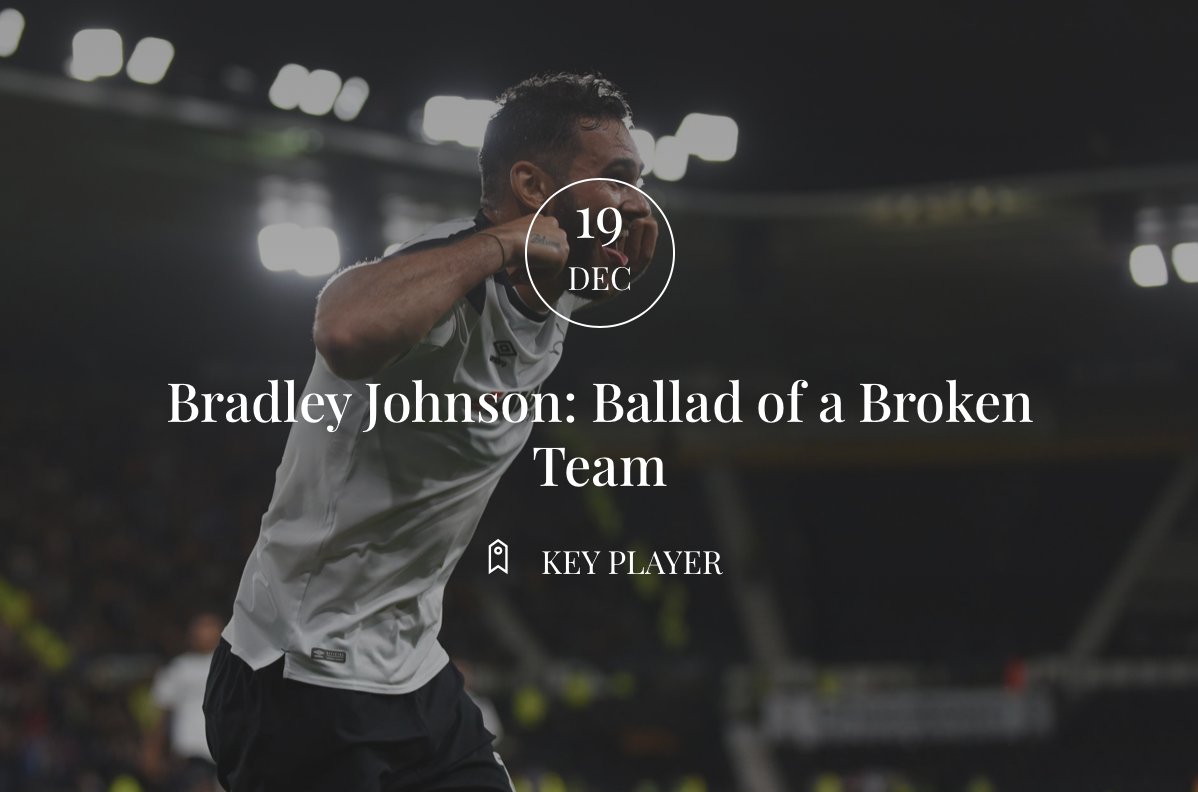In episode 3 we were joined by our first special guest  @derbyrambler as we revisited the Derby career of Bradley Johnson and discussed our favourite January transfer window signings from the past 18 years.  https://open.spotify.com/episode/5AOiqSBBKlB2kwulQOWlu3?si=1rnPF5SqTvmb_vfKpwaZhg