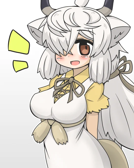 ヤクさん#けものフレンズ 