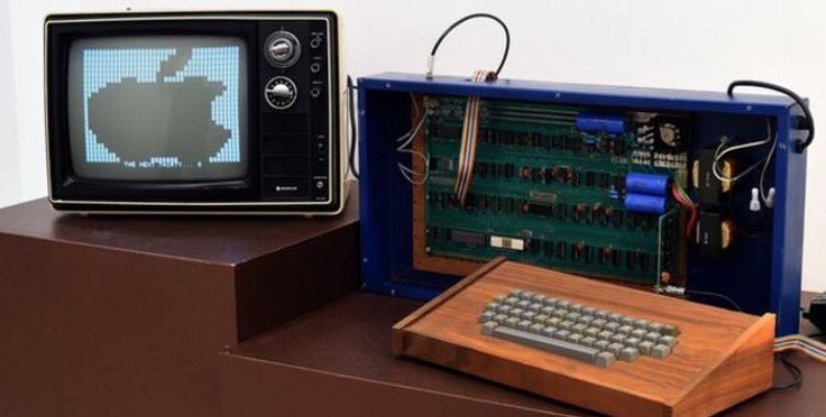 JonErlichman's tweet image. On this day in 1976: Apple releases its first computer, the Apple I.