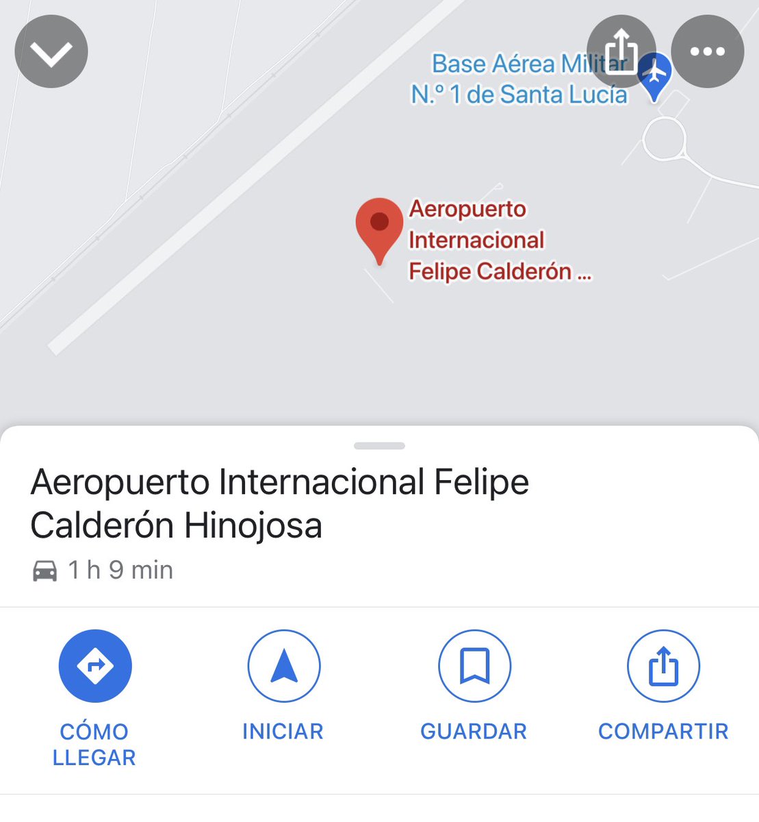 Me lo platicaron y no lo podía creer. Para el mundo #SantaLucia es el “Aeropuerto Internacional Felipe Calderón Hinojosa” jajajaja que buena broma! A alguien se le volteó la cabeza. Jajaja. Sí existe. Búsquenlo. Los leo. <a href="/lopezobrador_/">Andrés Manuel</a>