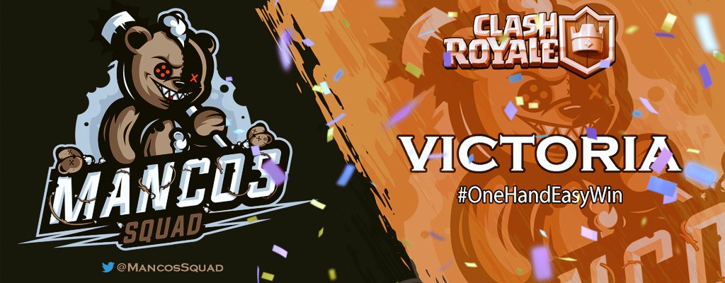 MancosSquad's tweet photo. #ClashRoyale | Anoche nos llevamos la victoria en la #BCNProECup y pasamos a semifinales 😊

🏆 @BCNProTeam 
🆚️ @6starsEsports
✅ 2-0

#OneHandEasyWin https://t.co/g8jzrC94P2