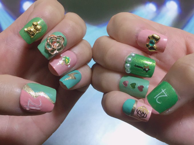 ほぼ百均ネイルのtwitterイラスト検索結果