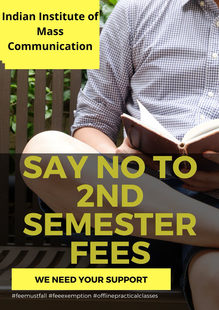 kumari_maitreyi's tweet photo. ऑफलाइन क्लासेस नहीं तो फीस नहीं
#nocampusnofees #feesmustfall2021 #feesexemption https://t.co/xh9TV0giva