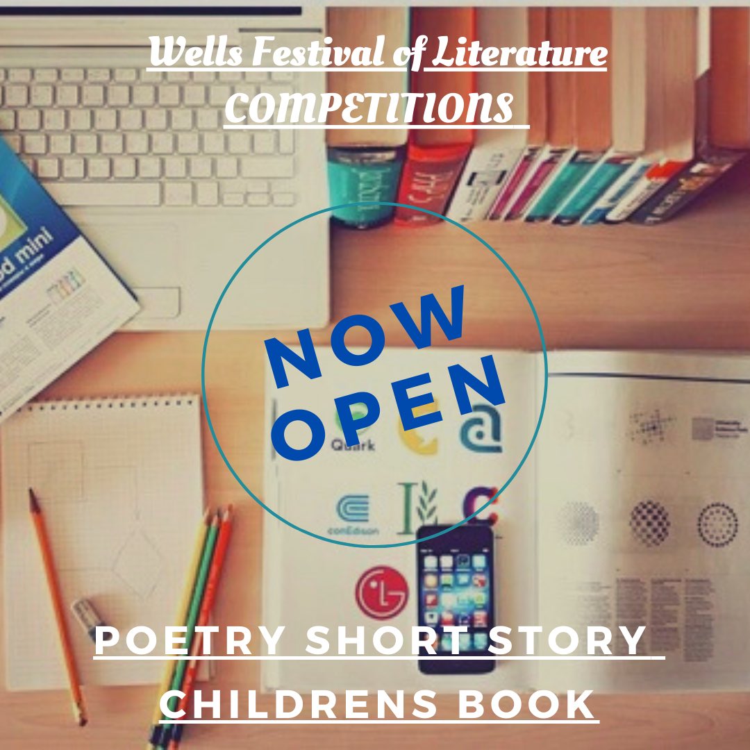 wellslitfest's tweet photo. Calling all creatives, poets, writers, wordsmiths and authors ....

Our international competitions are now OPEN. 

#wells #festival #literature #wellslitfest #poetry #shortstory #writing https://t.co/DYirukCfaZ
